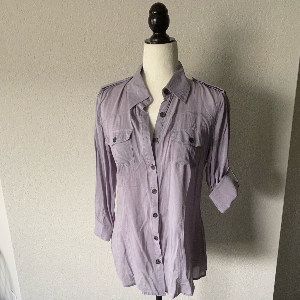 Spense Button Down Nwt